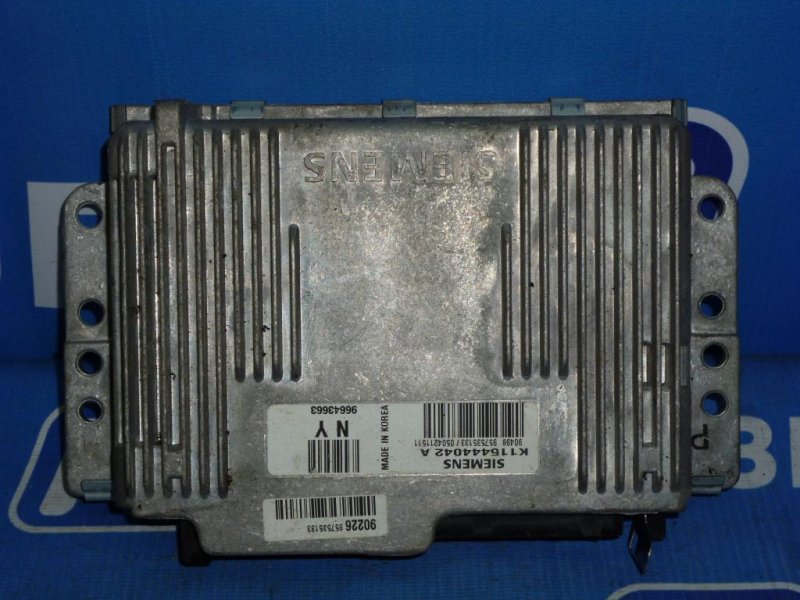 Блок управления двигателем Daewoo Matiz 1998-2015 M100/M150 96643663 Б/У