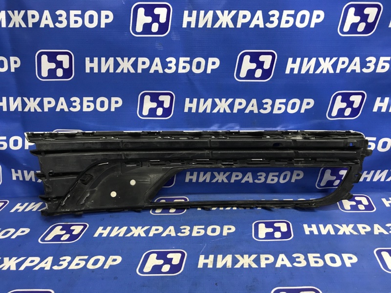 Решетка в бампер передняя левая Passat B7 2011-2015