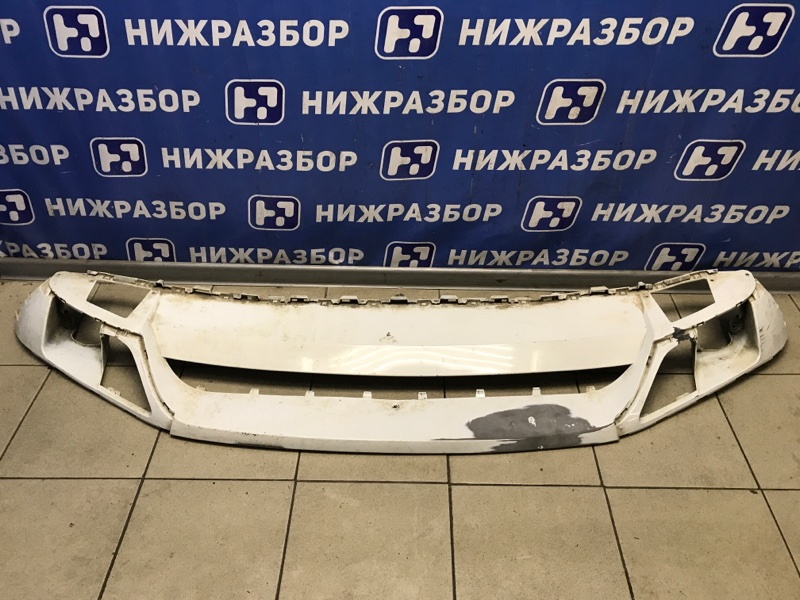 Юбка бампера передняя Volkswagen Touareg NF 2010-2018 7P6807061E Б/У