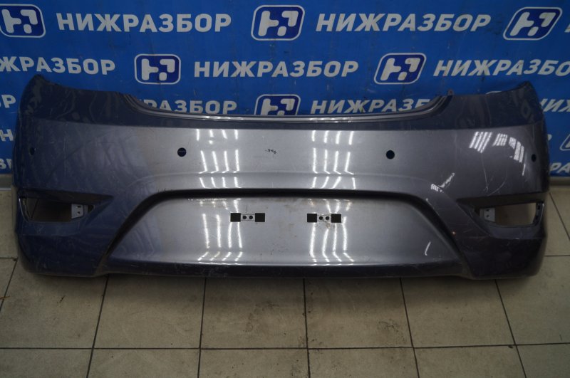 Бампер задний Hyundai Solaris 1 2010-2017 866114L200 Б/У