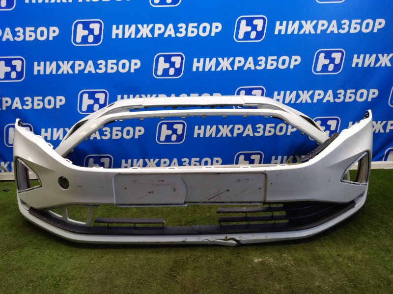 Бампер передний Volkswagen Polo 6 6N5807221 Б/У