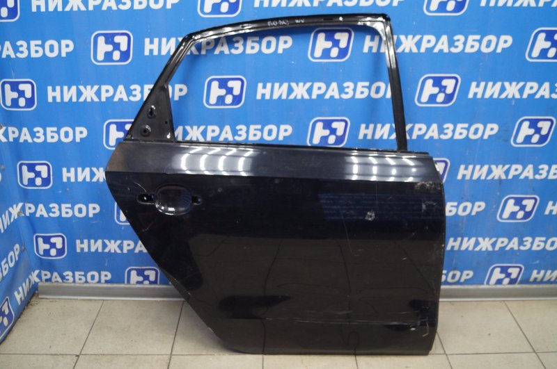 Дверь задняя правая Volkswagen Polo Sedan 2011-2020 6RU833056D Б/У