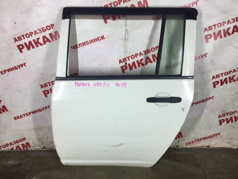 Дверь задняя левая TOYOTA PROBOX 2006 NCP50 2NZ-FE 6700452120 контрактная