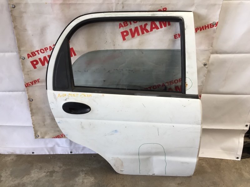 Дверь задняя правая DAEWOO MATIZ 2000 M100 F8CV 96566755 контрактная