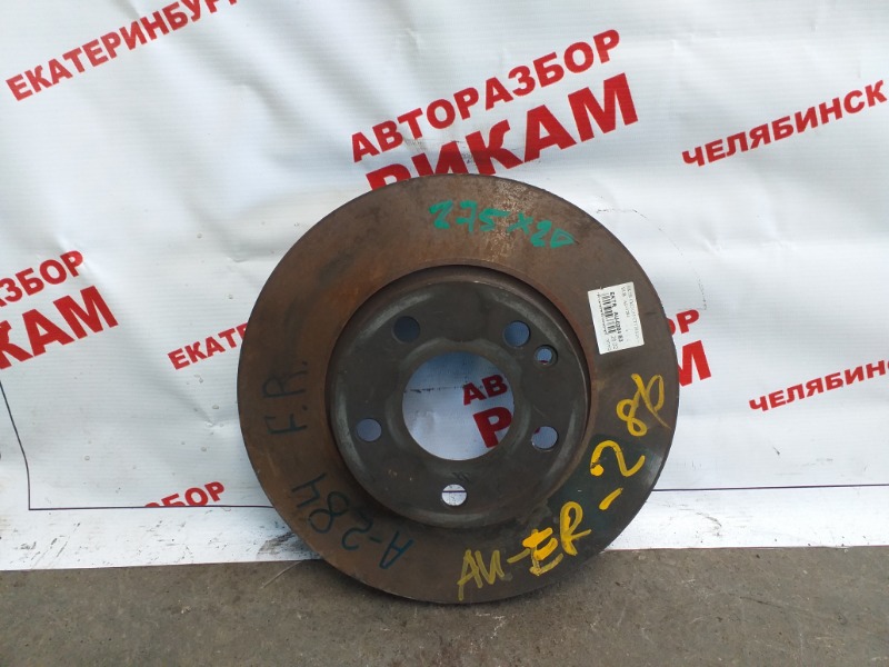 Диск тормозной передний MERCEDES-BENZ B-Class 2011 W245 M266.940 A1694210812 контрактная