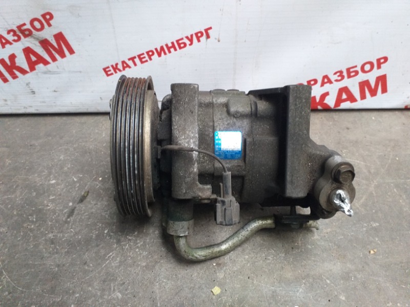 Компрессор кондиционера NISSAN WINGROAD 2002 WHNY11 QG18DE 92600WD015 контрактная