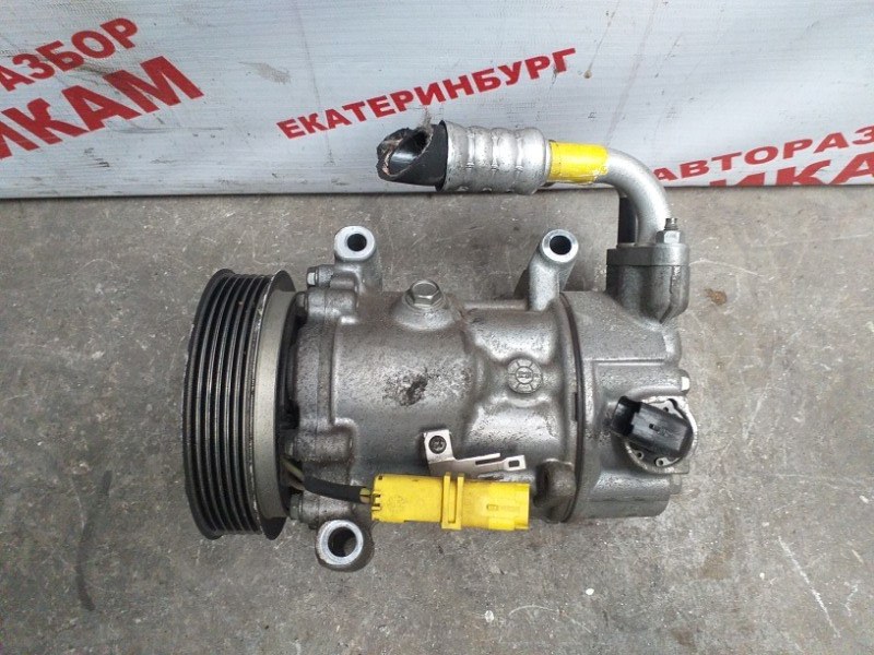 Компрессор кондиционера PEUGEOT 307 2005 3A/C TU5JP4 9651910980 контрактная