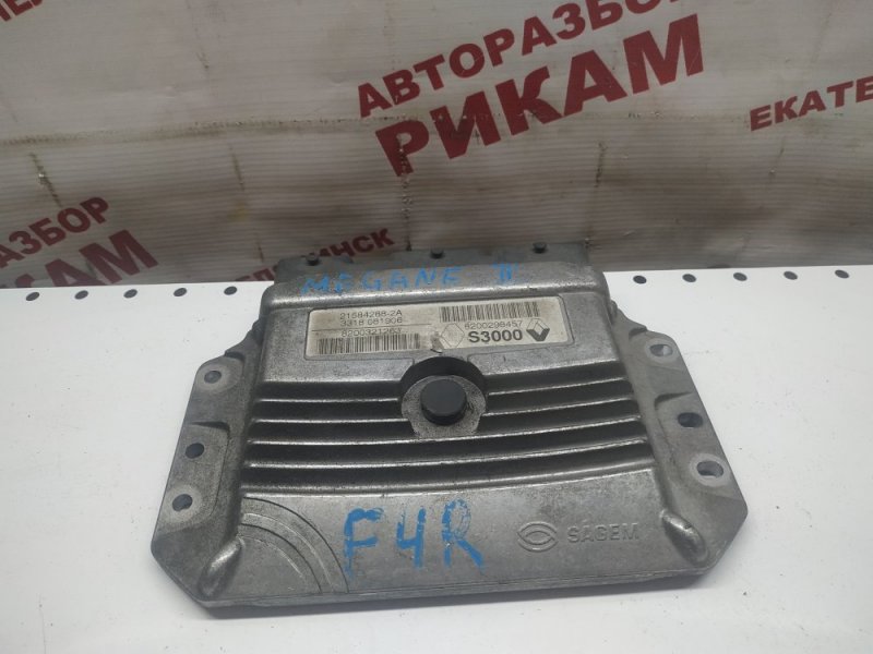 Блок управления RENAULT MEGANE 2007 LM05 F4R770 8200298457 контрактная