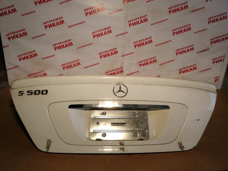 Крышка багажника MERCEDES-BENZ S-Class 2001 W220 M112.944 A2207500175 контрактная