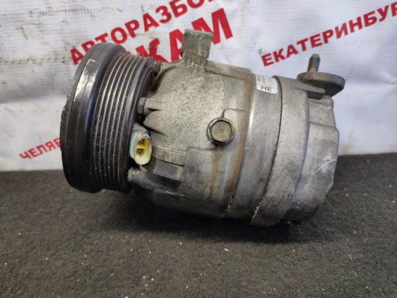 Компрессор кондиционера CHEVROLET LACETTI 2005 J200 F18D3 96813345 контрактная