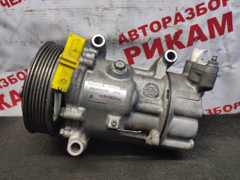 Компрессор кондиционера CITROEN C3 2007 FC TU5JP4 6453.XJ контрактная