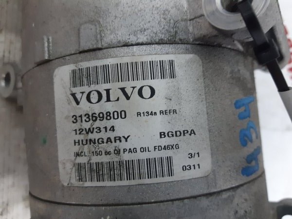 Компрессор кондиционера VOLVO V60 FW48 B4164T