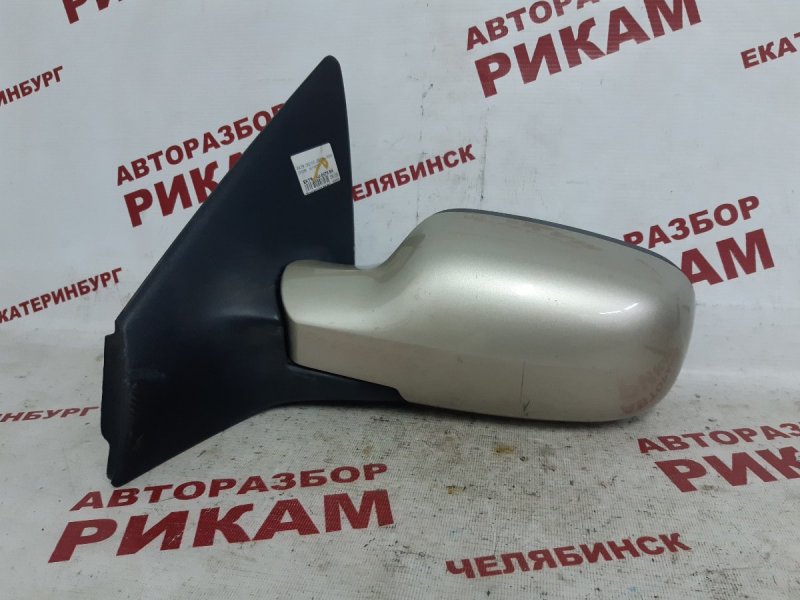 Зеркало левое RENAULT MEGANE 2006 LM F4R 7701068376 Б/У