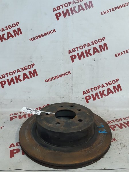 Диск тормозной задний NISSAN QASHQAI+2 2010 J10 MR20DE 432068H701 контрактная