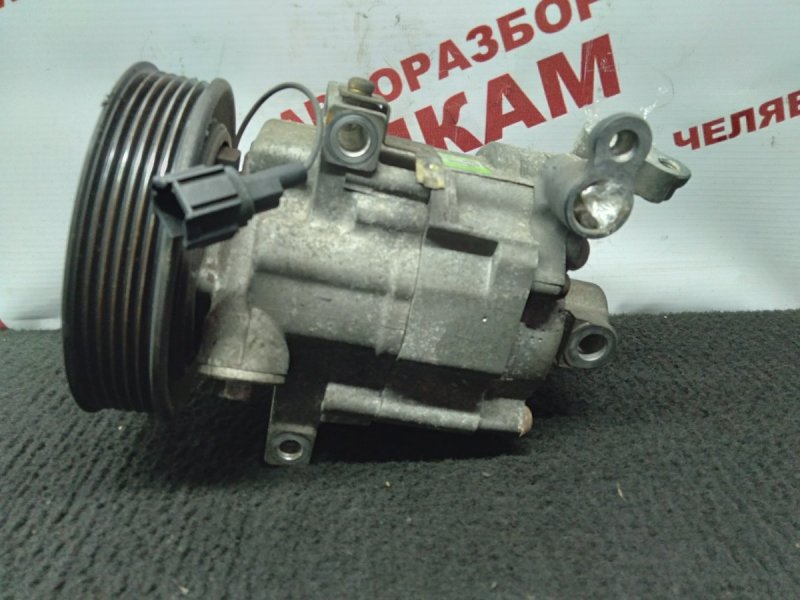 Компрессор кондиционера NISSAN WINGROAD 2004 WFY11 QG15DE 92600WE410 контрактная