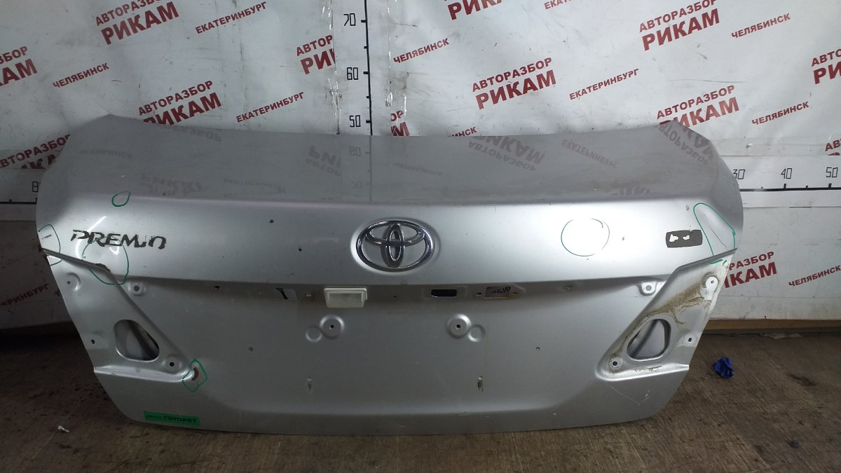 Крышка багажника TOYOTA PREMIO ZRT260 6440120A40 купить контрактная id50522