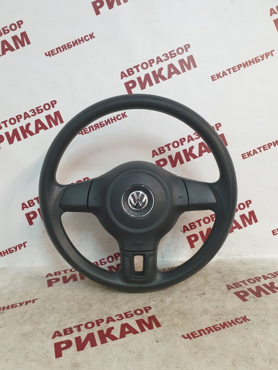 Руль VOLKSWAGEN POLO 2014 6R1 CGGB 6R0419091D купить контрактная id100568