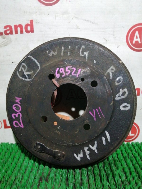 Тормозной барабан задний правый NISSAN AD Y11 QG15 контрактная