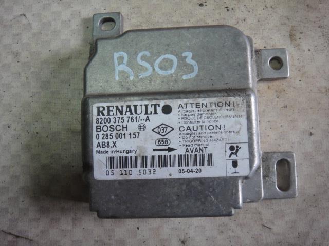 Блок управления AIR BAG правый Renault Symbol 2005 LB0C K7J 700 8200375761 Б/У