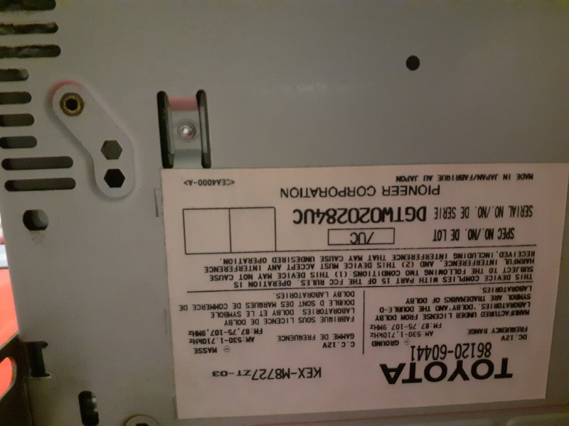 Магнитола штатная GX 1 GX450 Магнитола штатная GX 1 GX450