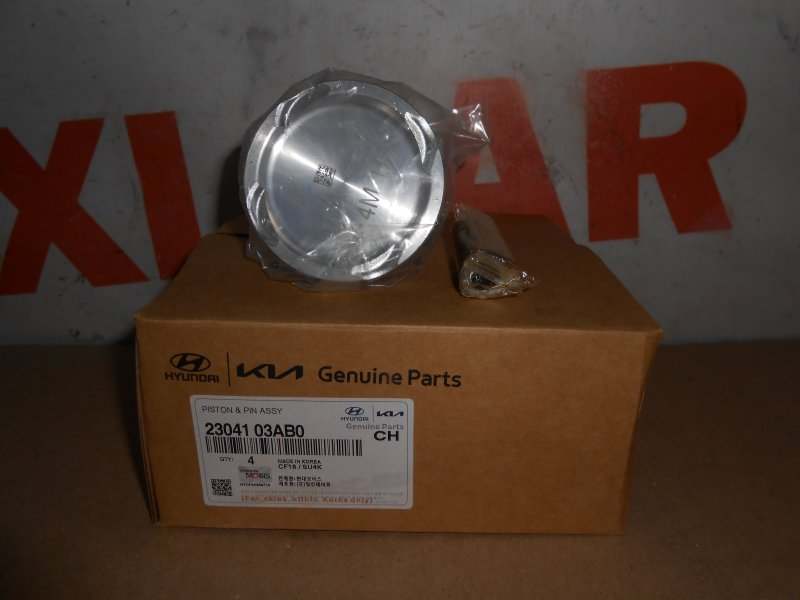 Комплект поршней Hyundai Solaris HCR G4FG 23041-03AB0 новая