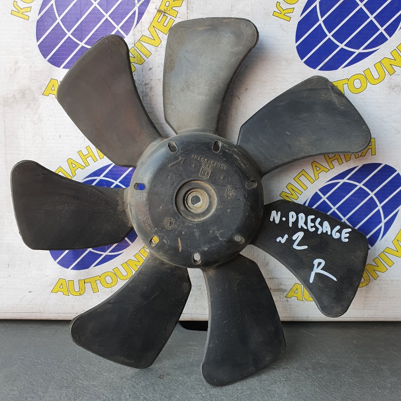 Вентилятор радиатора правый Nissan Pressage 2000 HU30 KA24 контрактная