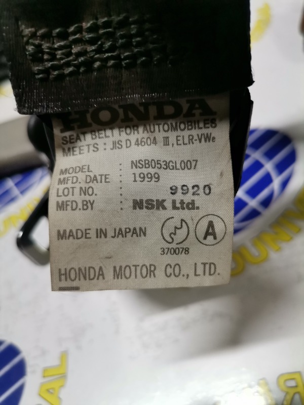 Ремень безопасности задний левый Honda CR-V RD1 B20B