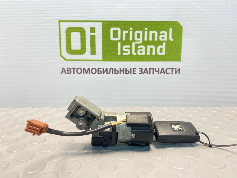 Замок зажигания с ключом Peugeot 308 2010 Т7 EP6 9663123280 контрактная