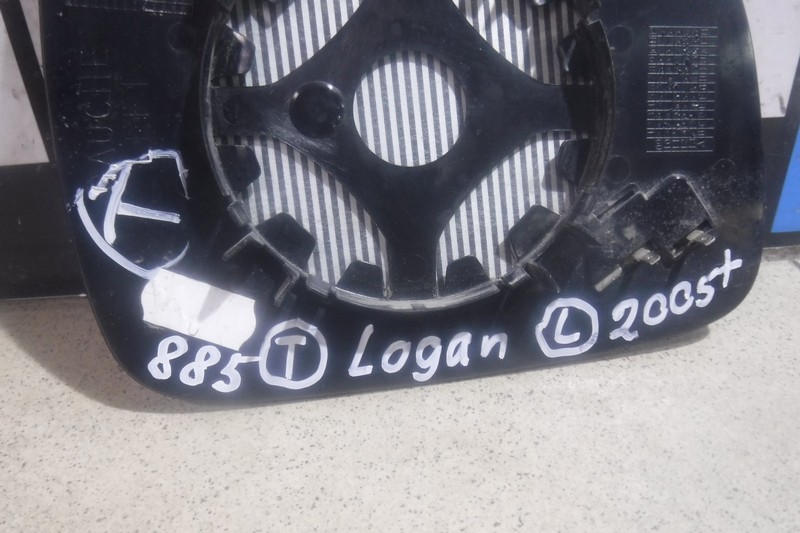 Стекло зеркала электрического левого Logan 2