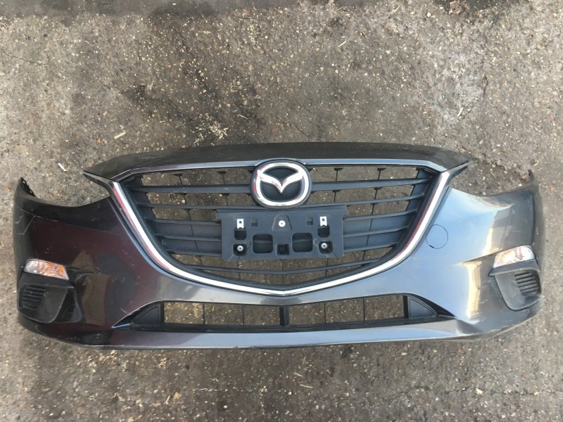 Бампер передний Mazda 3 2014 BM контрактная