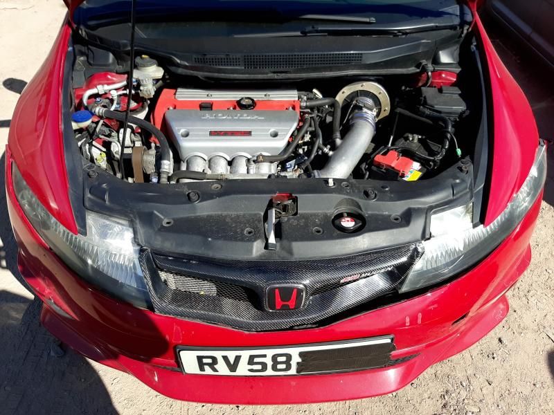 Компрессор кондиционера Honda Civic Type R 2008 FN2 k20Z4 38810-RSP-E01 контрактная