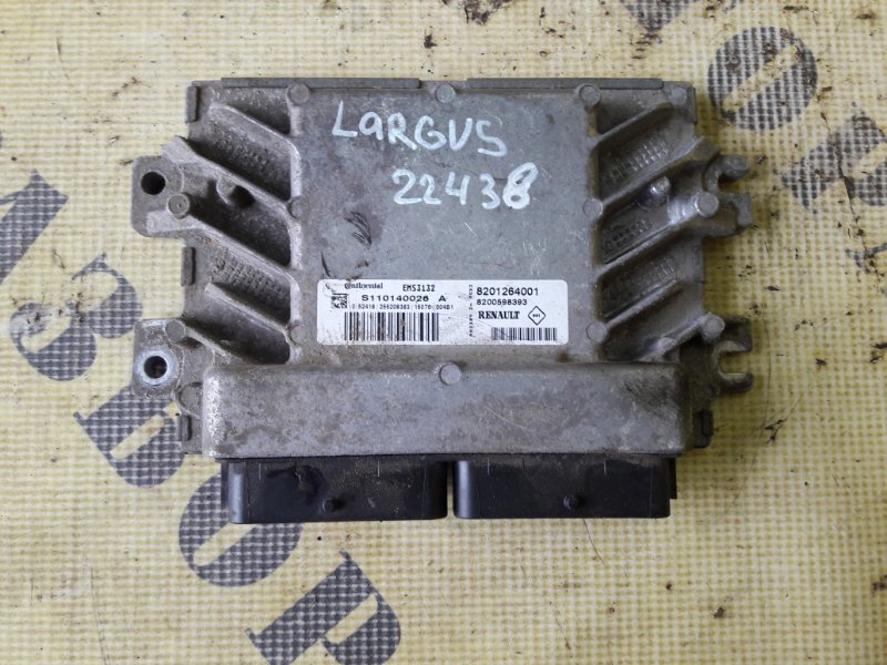 Блок управления двигателем LADA LARGUS 2012-H.B. 8201264001 Б/У