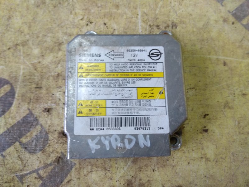 Блок управления AIR BAG SRS SSANG YONG KYRON 2005-2015 8625009041 Б/У