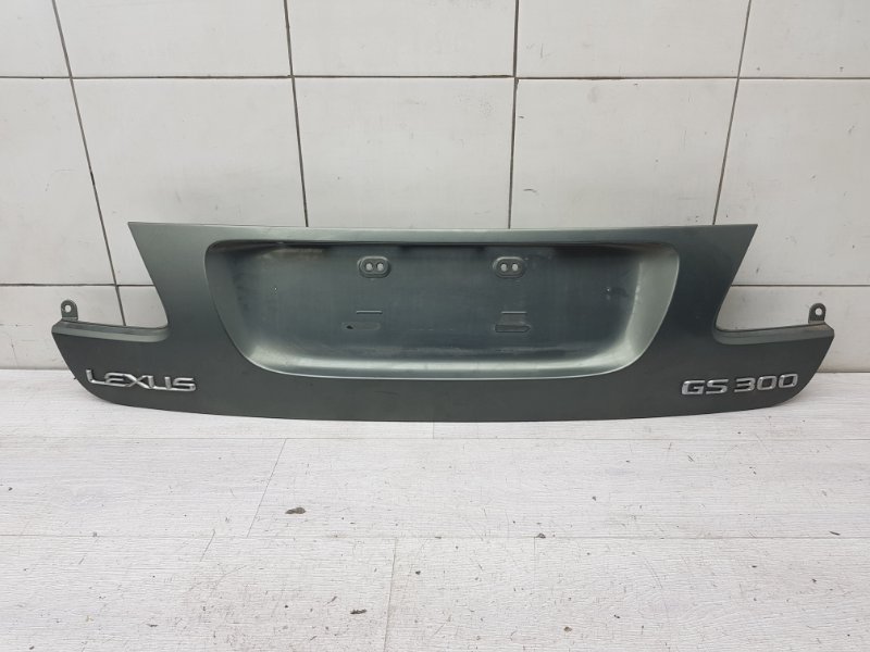 Накладка крышки багажника Lexus GS 2005 GRS190 3GR-FSE 7680130140G0 Б/У