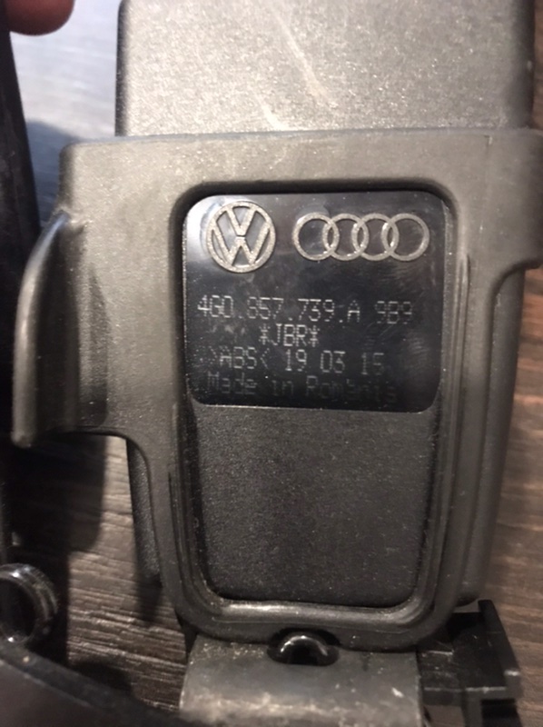 Замок ремня безопасности Audi A6 4G 2.0 CYPA