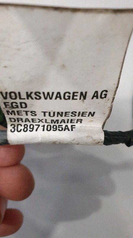 Жгут проводов бампера передний Volkswagen Passat CC 3C8