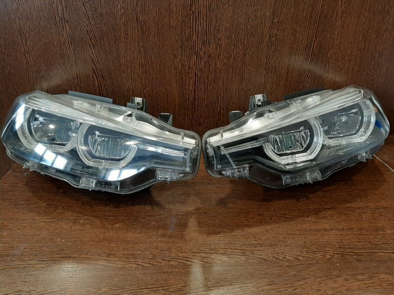 Комплект LED фар передний BMW 3-Series 2011-2020 F31 2.0 B48B20A 63118492473 контрактная