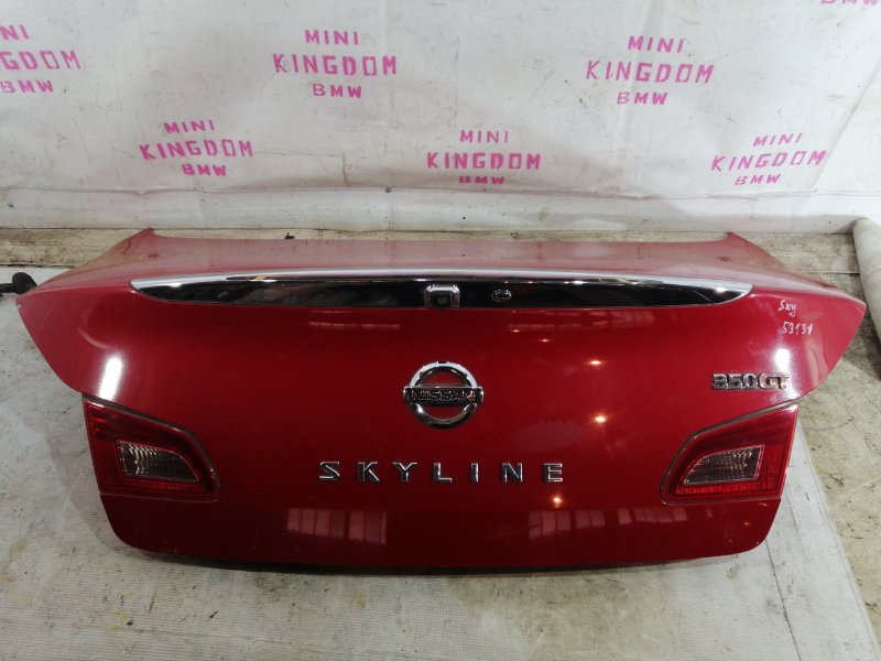 Запчасть крышка багажника задняя Infiniti G35 V36 VQ35HR H4300JK0AM контрактная Крышка багажника задняя Infiniti G35 V36 VQ35HR H4300JK0AM контрактная