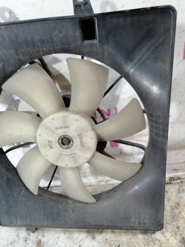 Вентилятор радиатора кондиционера правый Accord 7 k24a