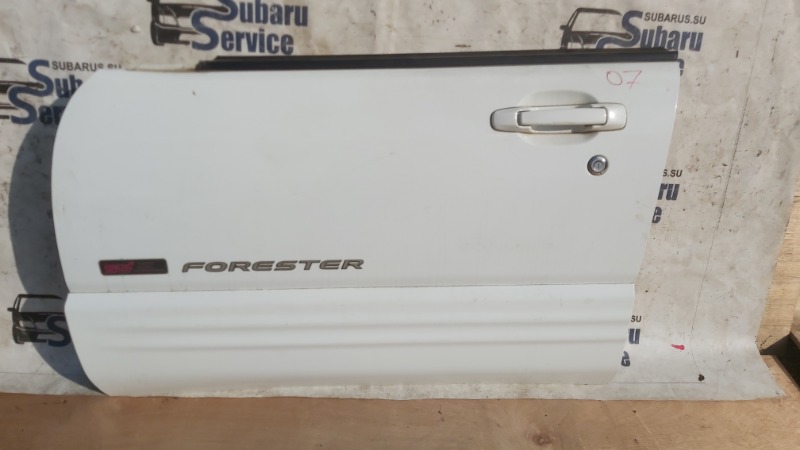 Дверь передняя левая Subaru Forester 2001 SF5 EJ205 61101FC012 контрактная