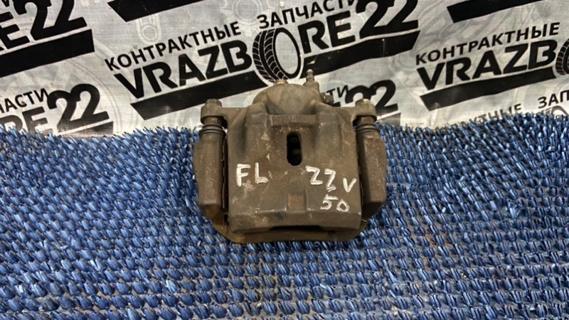 Суппорт передний левый Toyota Vista 2001 ZZV50-0034595 1ZZ-FE 47750-20510 контрактная