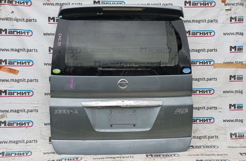 Дверь 5-я задняя NISSAN Serena 2005-2010 CNC25 K0100CY0MM контрактная