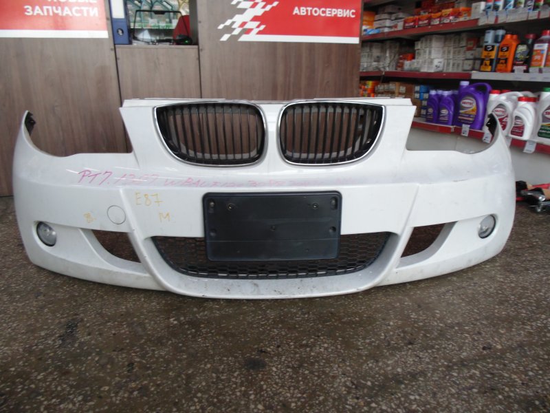 Бампер передний BMW 116 2006 E87 N45B16 51110033552 контрактная