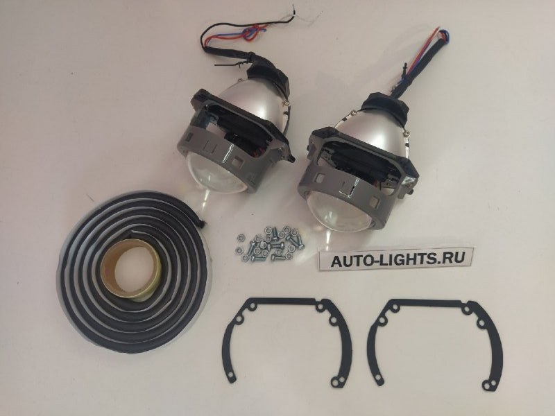 Линзы фары Land Rover Freelander Bi-LED Hella3r Aozoom адаптив Land Rover Freelander L359 LR032740 новая