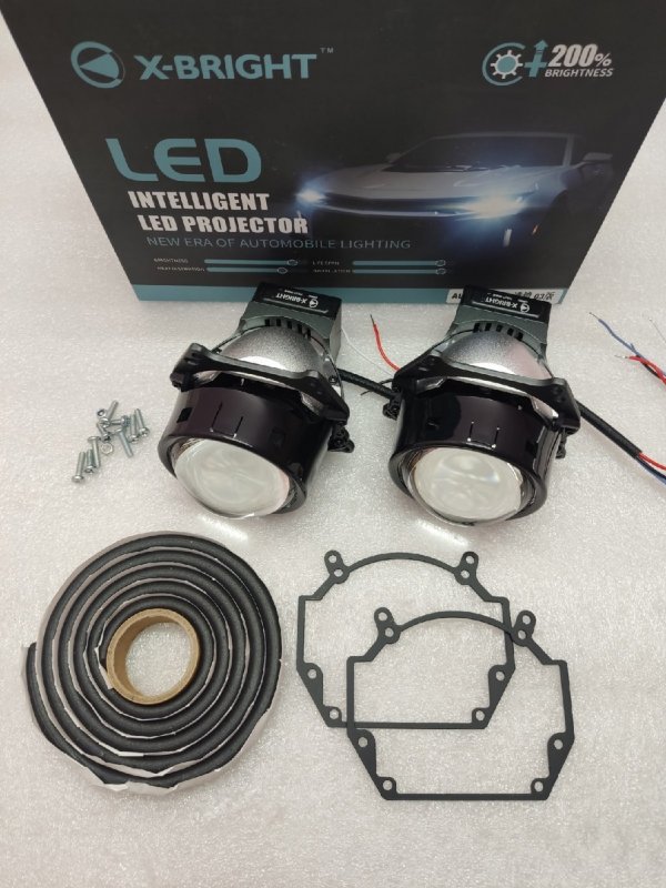 Линзы фары Bi-LED Aozoom 07+ Renault Megane KM 89307050 новая