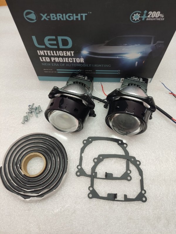 Линзы фары Bi-LED Aozoom 07+ Land Rover Range Rover L322 LR026160 новая