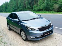 Заглушка бампера передняя Kia Rio QB 15-17