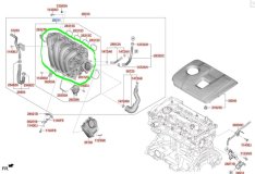 Впускной коллектор Kia K5 2021 G4NAMH613761
