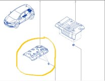 Тепловой экран Renault Kaptur RBA 2019 F4RE410C236763