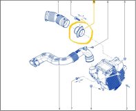 Патрубок воздушного фильтра Renault Kaptur 2018 F4RE410C127012